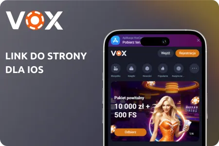 Voxcasino app