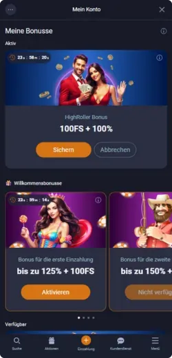 Vox Kasino App Boni