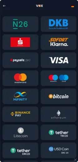 Vox Kasino App Einzahlung