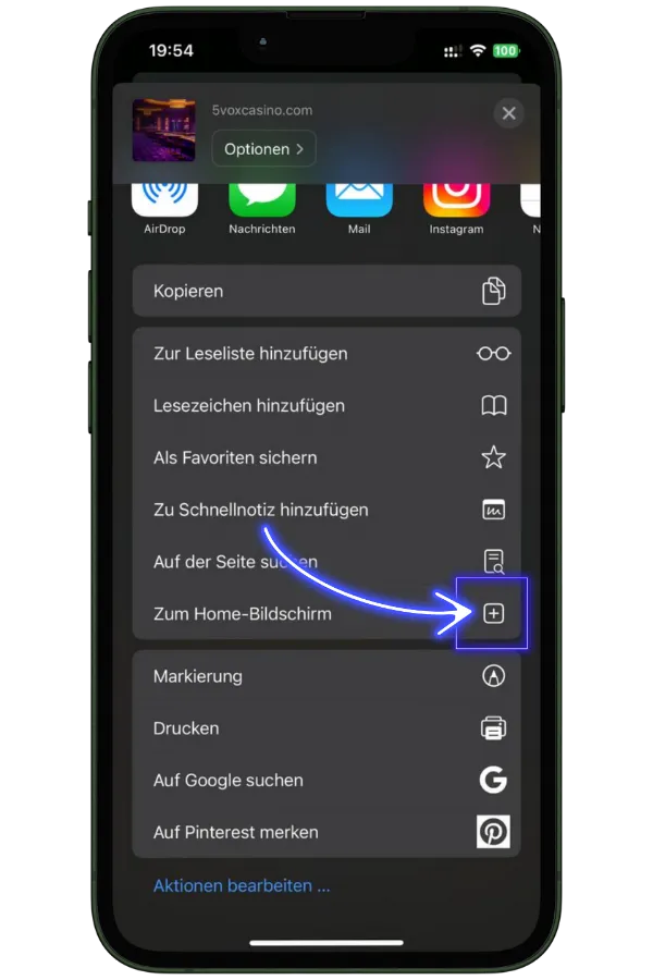 Vox Casino für iPhone und iPad